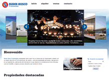 Tablet Screenshot of boscopropiedades.com